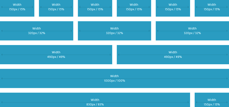 Design layout grid example